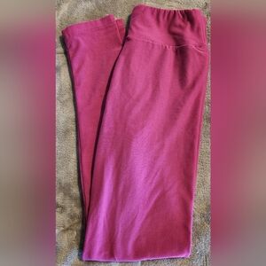LuLaRoe Pinky/ Purple Leggings